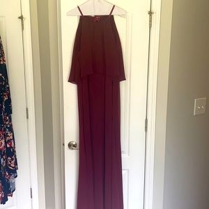 Bridesmaid dress, David’s bridal, worn once